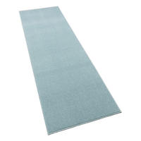KURZFLORTEPPICH 80/250 cm Porto 890 - Türkis, Kunststoff (80/250cm) - Paco Home