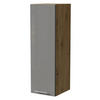KÜCHENHÄNGESCHRANK W4/30 Essen Grau Hochglanz / Eiche Artisan Matt 30 / 32,5 / 96cm - Eiche Artisan/Grau, Holz/Holzwerkstoff (30/96/32.5cm) - Feldmann-Wohnen