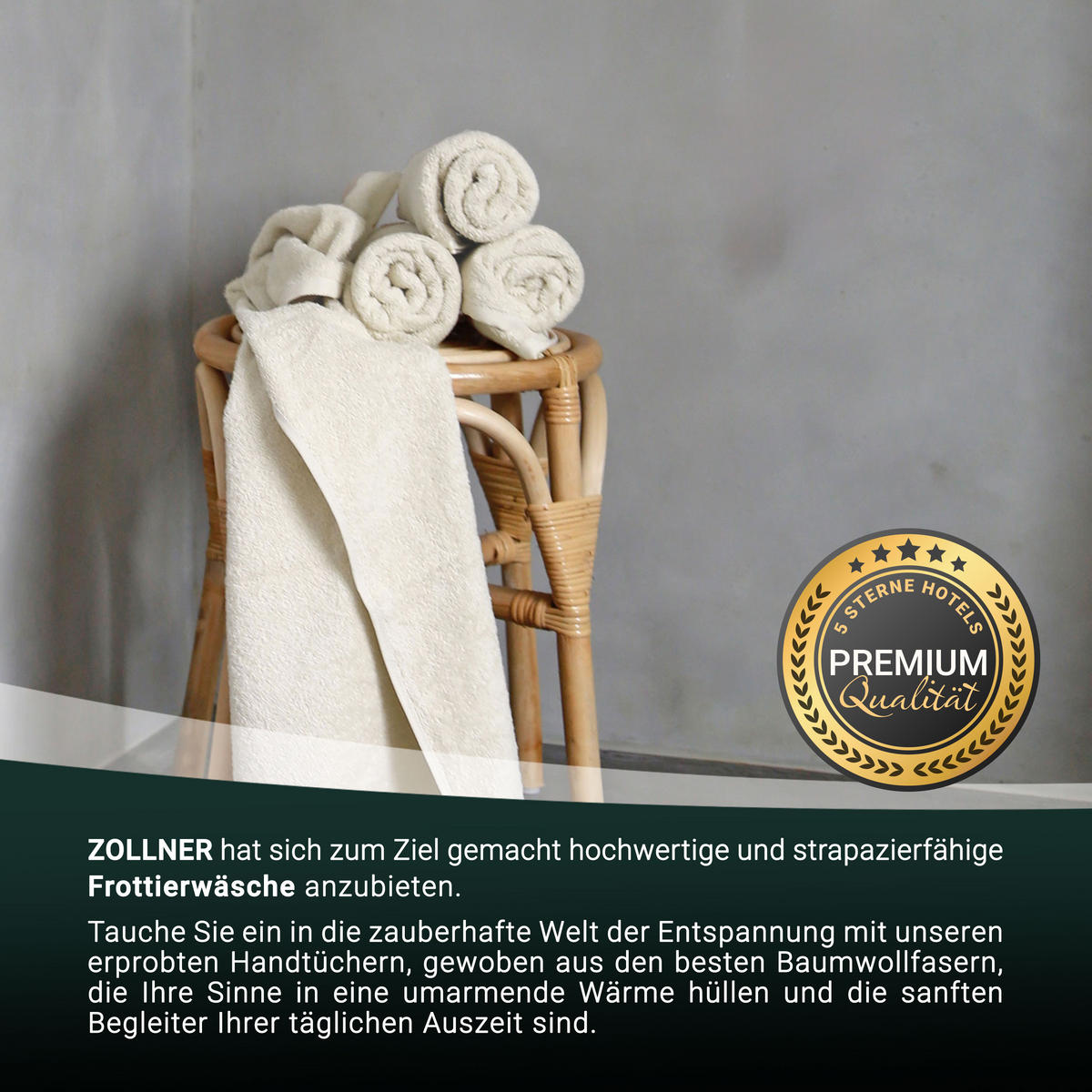 BADETUCH, 2er-Set, 100x150 cm, 100% Baumwolle, Braun - Creme, Textil (100/150cm) - Zollner