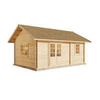 GARTENHAUS Holz Arizona - Naturfarben, Holz (678/338/488cm) - Alpholz