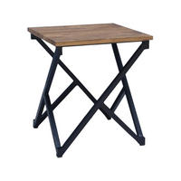 BEISTELLTISCH Diagonal Mangoholz Durchmesser 40 cm Natur - Naturfarben, Holz (40/40/45cm) - Villa Möbel