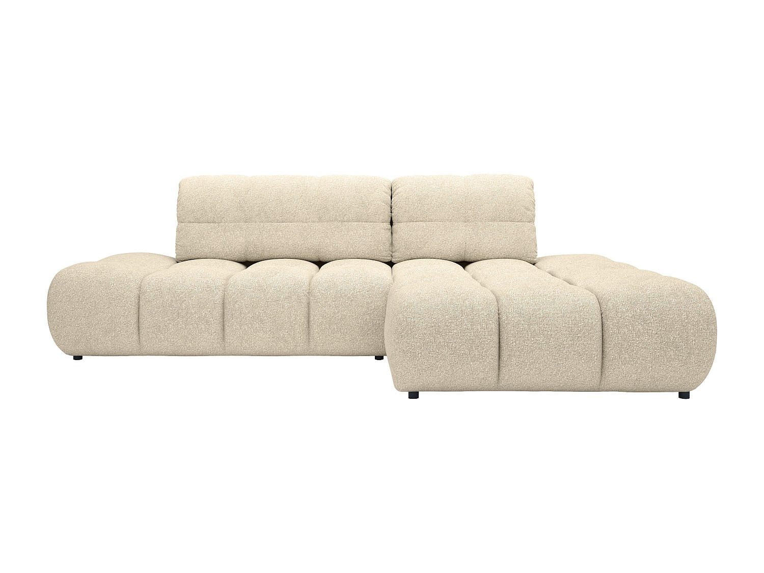 Vente-Unique Schlafsofa Beige 292x96x193 cm
