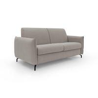 SCHLAFSOFA Scarlet - Beige, Textil (215/95/96cm) - Divani.store