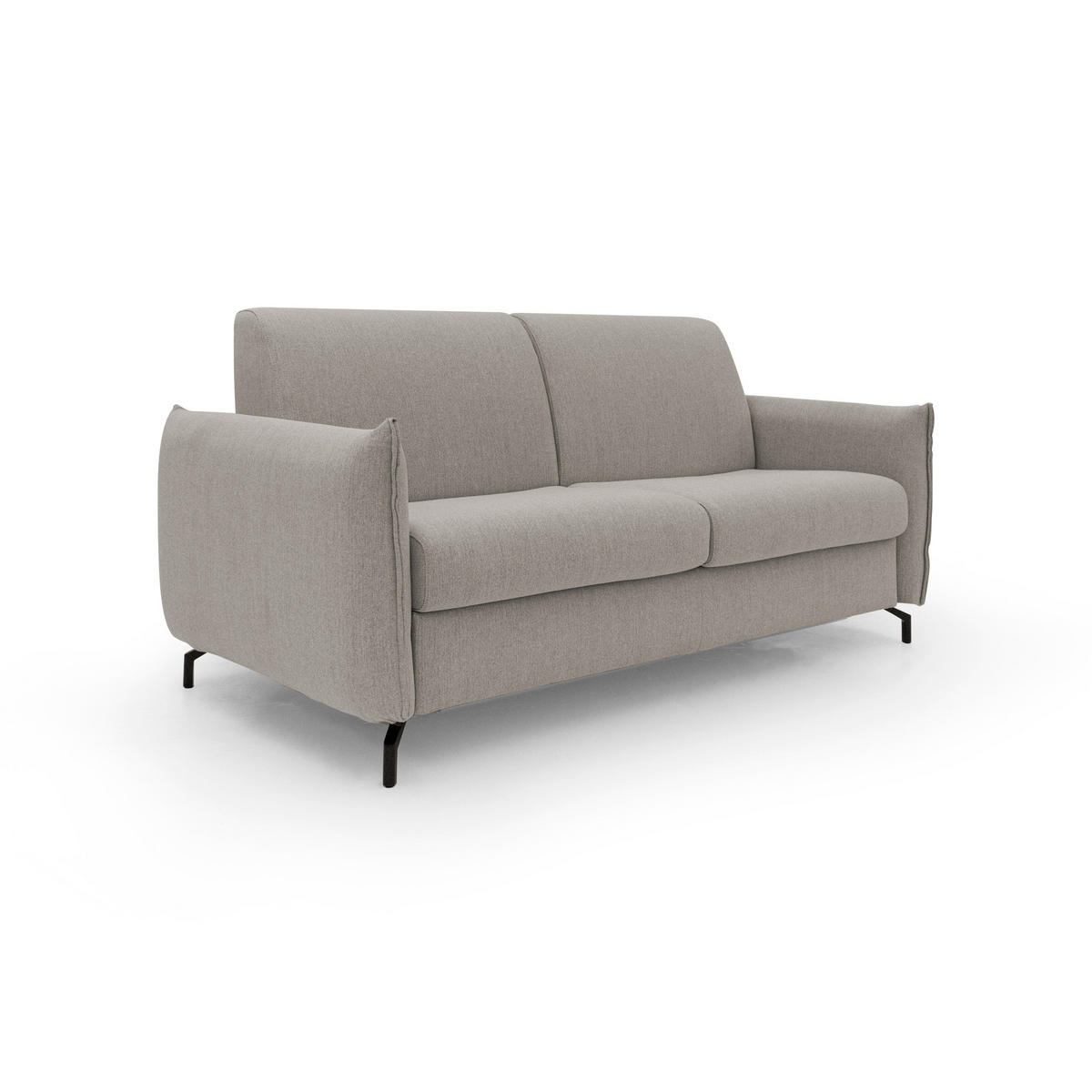SCHLAFSOFA Scarlet - Beige, Textil (215/95/96cm) - Divani.store