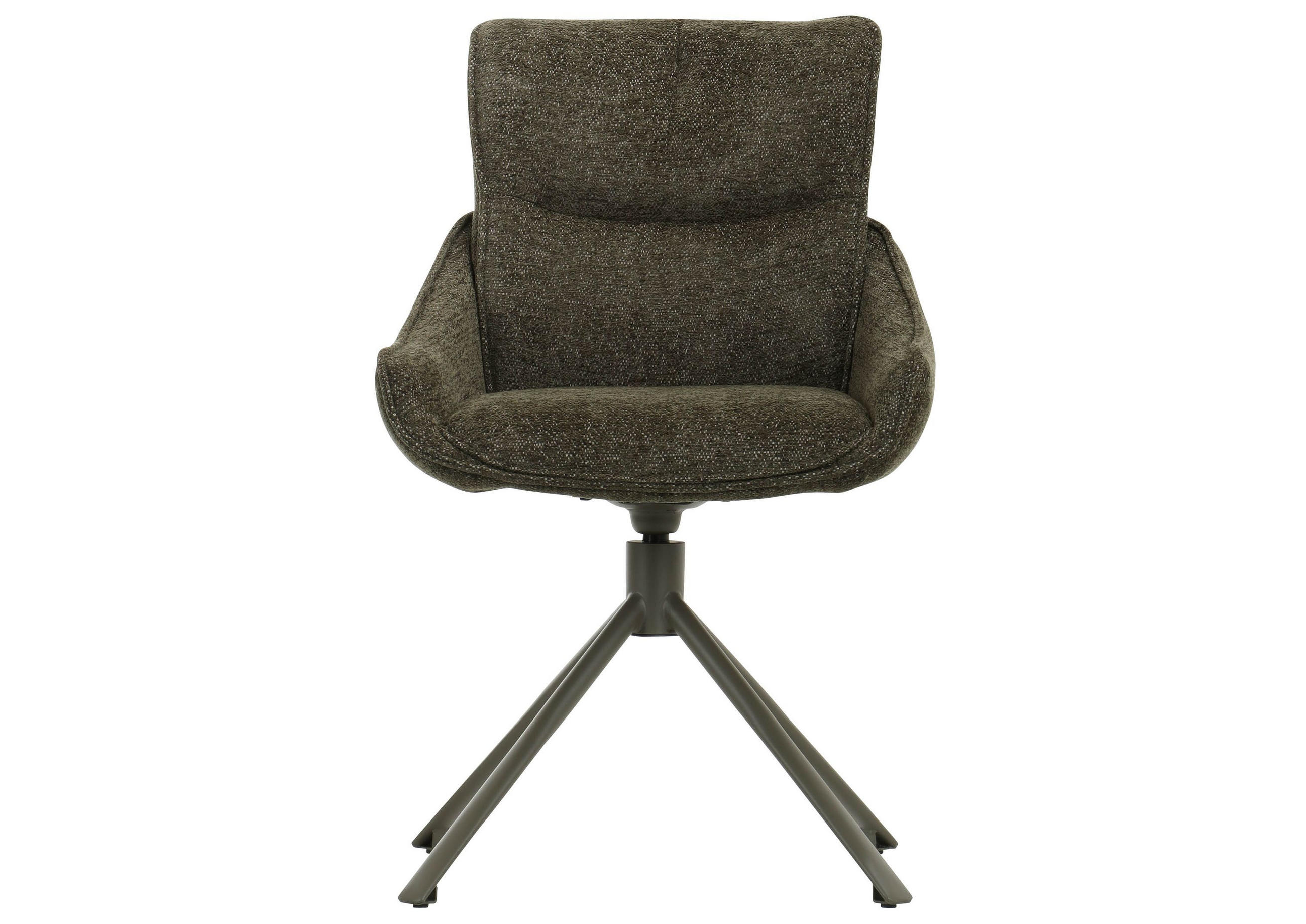 STUHL 100% Polyester 56 x 64 x 88 cm grün POLSTERSTÜHLE #01 - Grün, Kunststoff (56/88/64cm) - Massivmoebel24