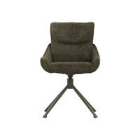 STUHL 100% Polyester 56 x 64 x 88 cm grün POLSTERSTÜHLE #01 - Grün, Kunststoff (56/88/64cm) - Massivmoebel24