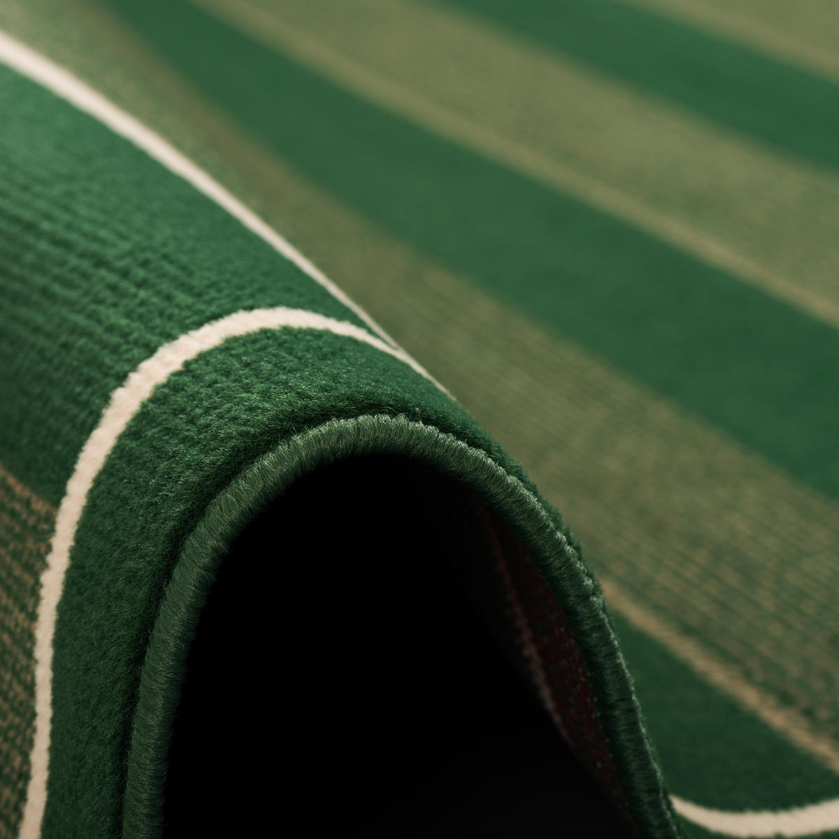 TRENDLINE TEPPICH FUSSBALLPLATZ - Grün, Textil (80/150cm) - Pergamon