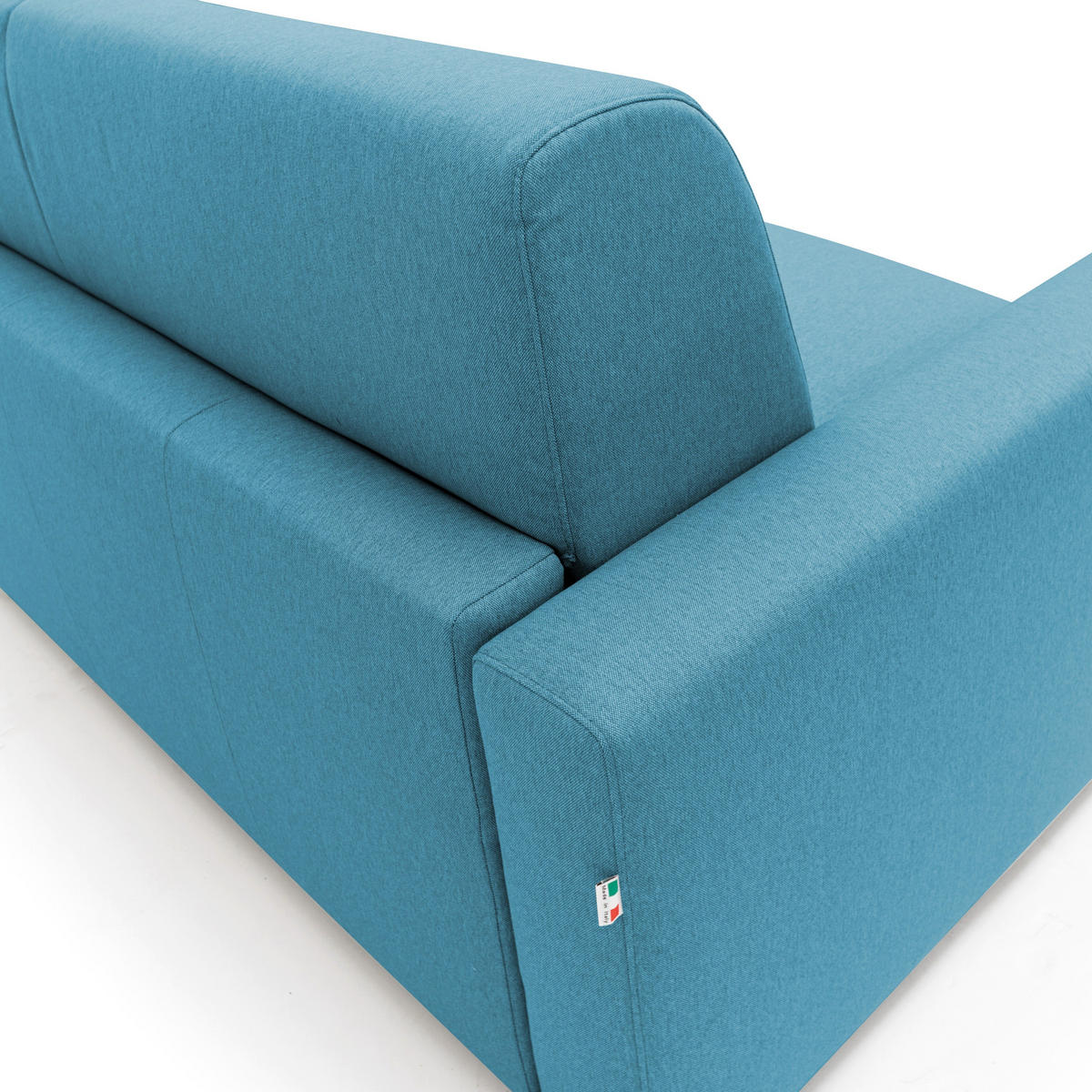 SCHLAFSOFA Kansas - Hellblau, Textil (172/92/95cm) - Divani.store