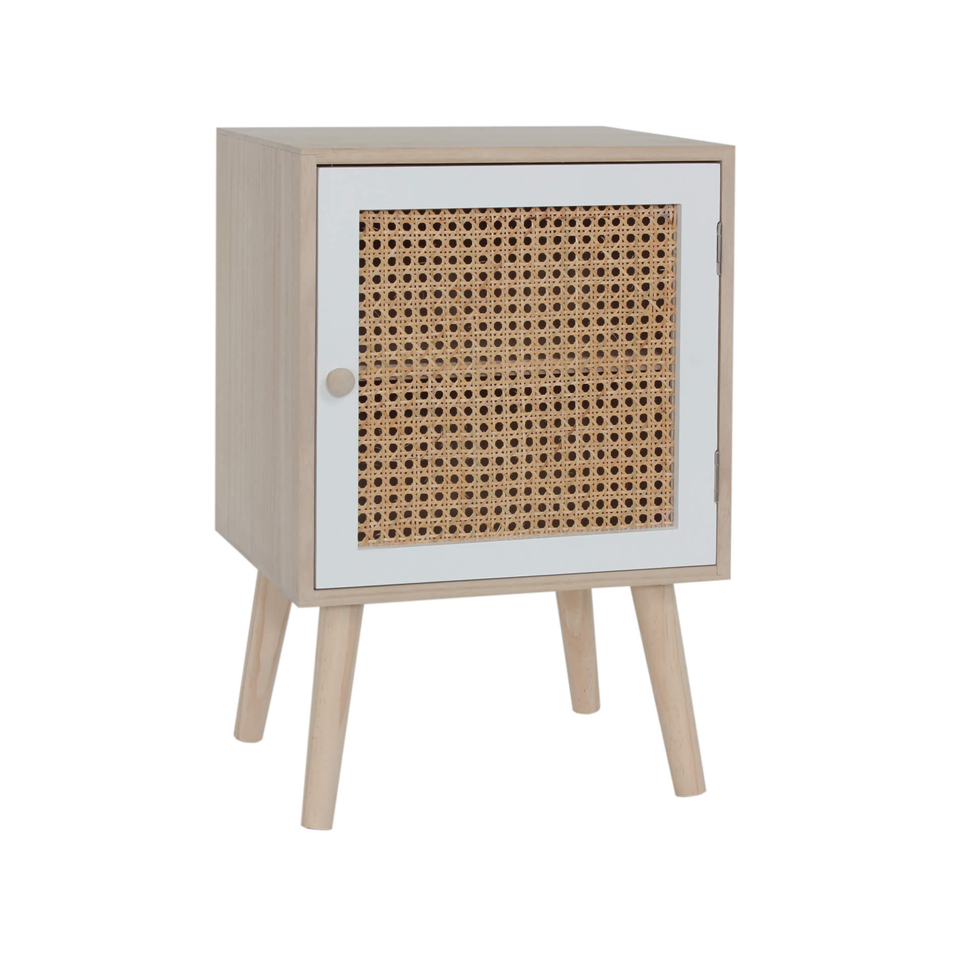 NACHTTISCH Braun 30/38/57 cm - Braun, Holz (30/57/38cm) - Mobili Rebecca