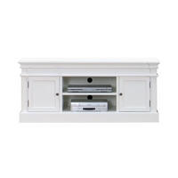 TV-ELEMENT Weiß - Weiß, Holzwerkstoff (137/60/45cm) - ebuy24