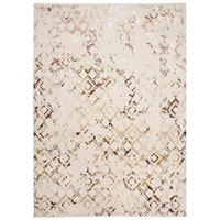 TEPPICH GOLDEN Creme 160/230 cm - Creme, Kunststoff (160/230cm) - Tapiso