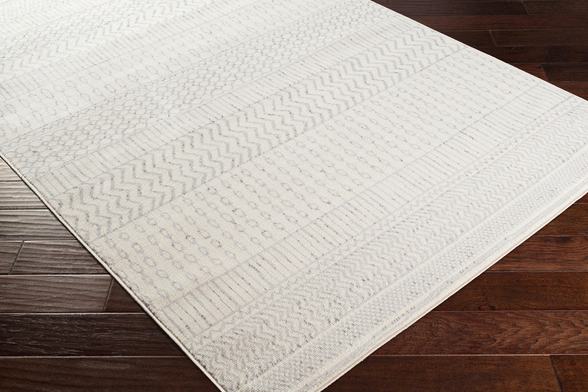 KURZFLORTEPPICH 200/275 cm Grau - Weiß, Naturmaterialien/Textil (200/275cm) - LIVABLISS