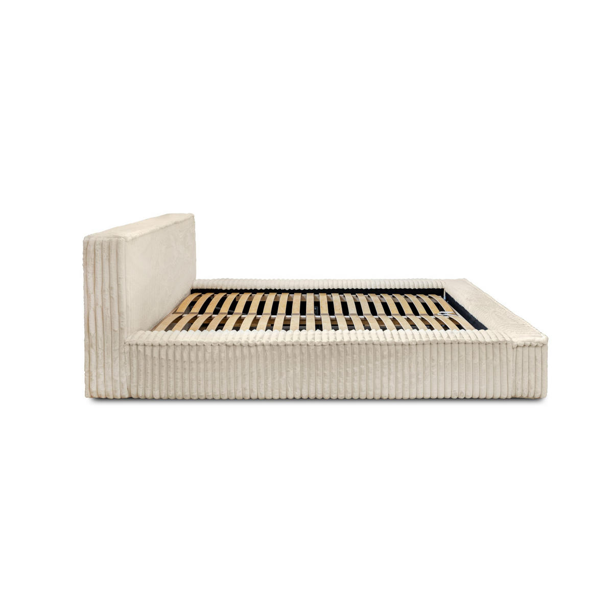 POLSTERBETT Doppelbett Burren 140x200 cm Ecru - Ecru, Textil (140/200cm) - Meblito