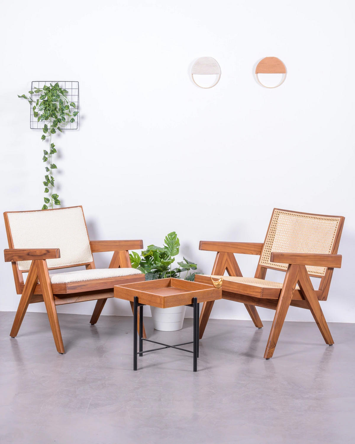 SESSEL Teakfarben - Teakfarben, Holz (59/70/58cm) - Nest Dream