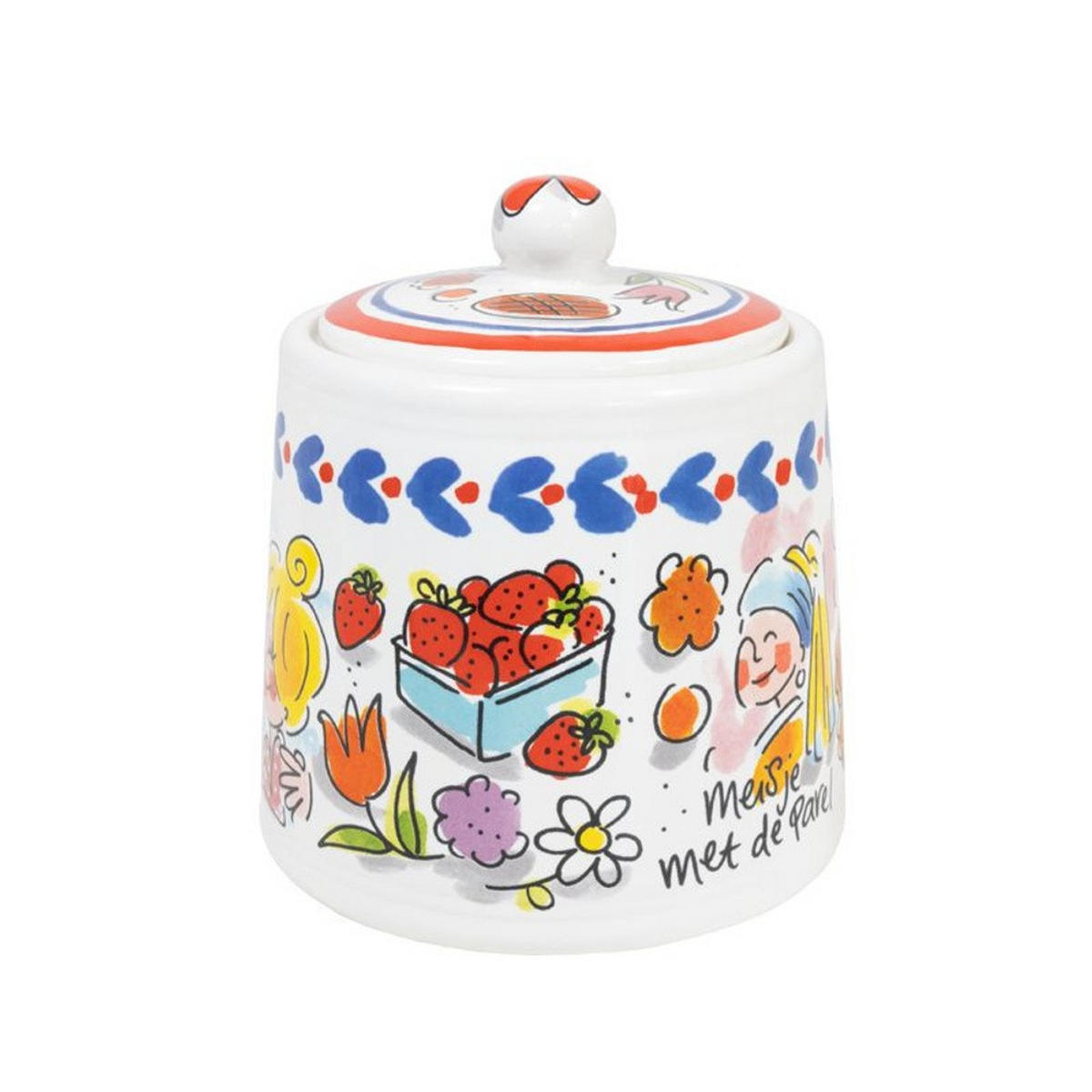 ZUCKERDOSEN Holland in Bunt - 11,5cm - Multicolor, Keramik (10/11.5cm) - Blond Amsterdam