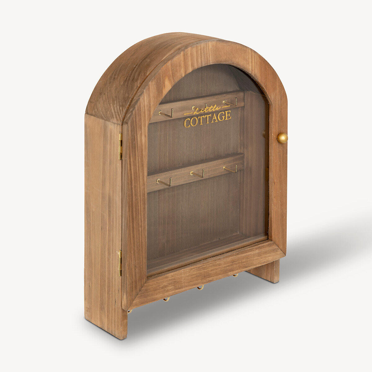 SCHLÜSSELSCHRANK Roxie 28/22 cm - Braun, Holz (7/28/22cm) - Atmosphera Createur d´interieur