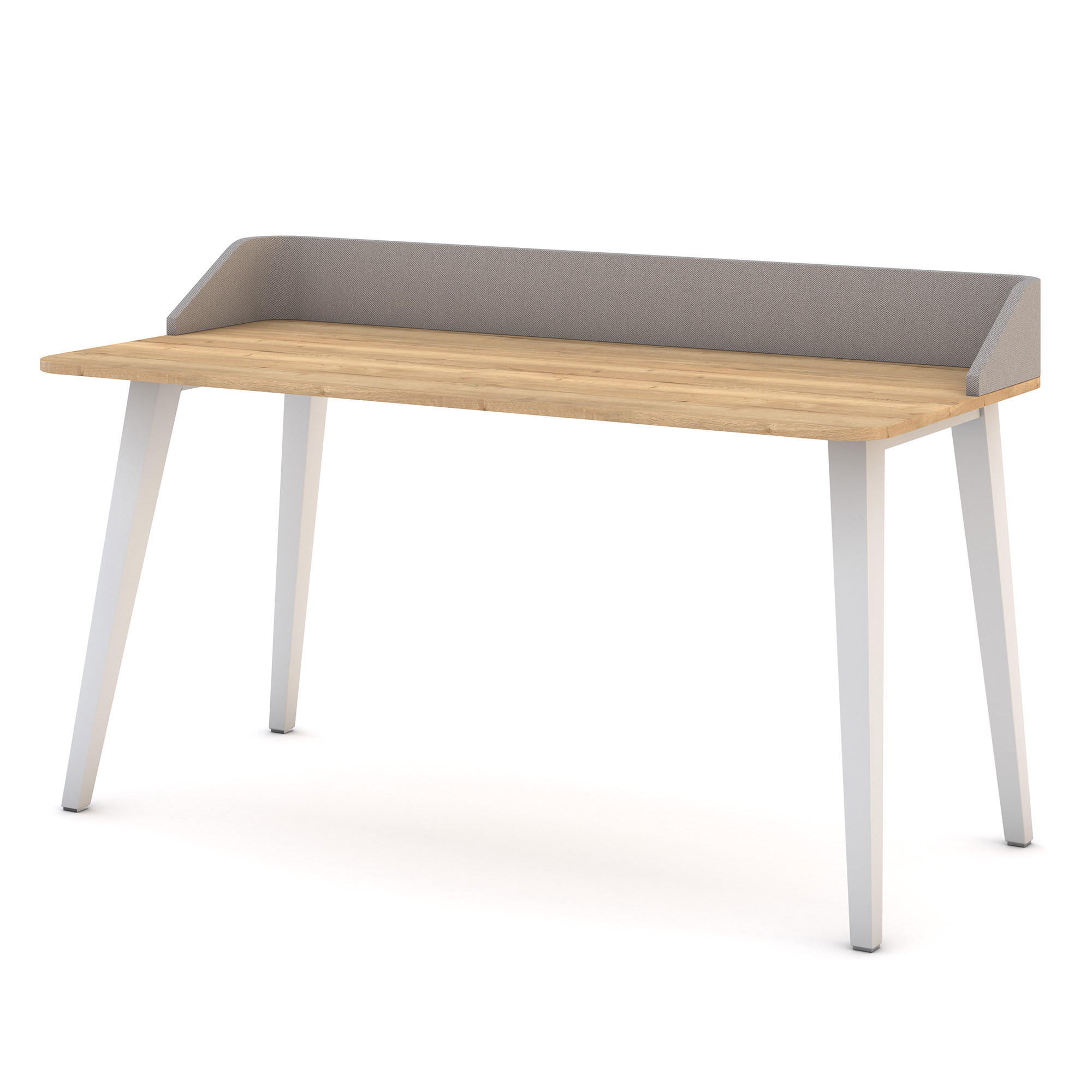 SEKRETÄR Retaro - Weiß, Holz/Metall (60/120/74cm) - ASSMANN