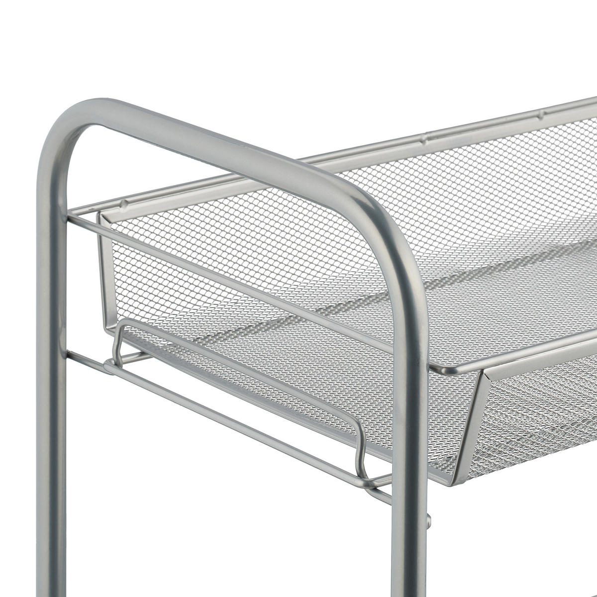 GEWÜRZREGAL - Silberfarben, Kunststoff/Metall (48/44.5/27cm) - Relaxdays