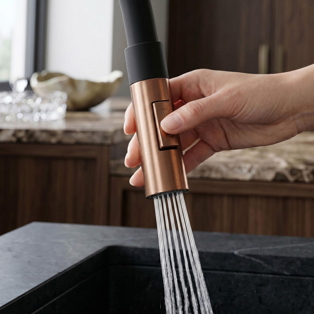 KÜCHEARMATUR Rea Lago Brush Copper - Kupferfarben, Metall (10/51/21.5cm) - REA