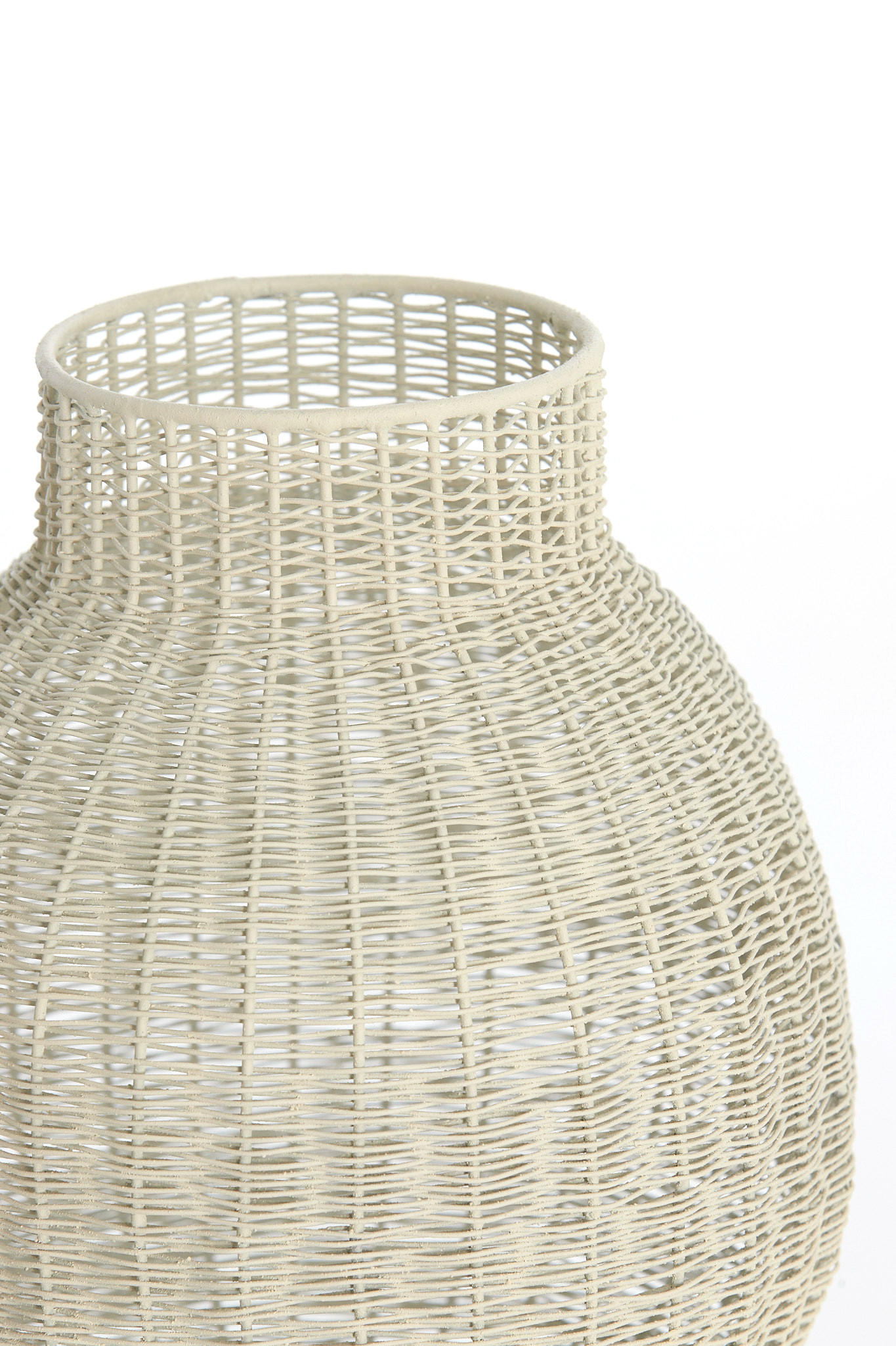 WINDLICHT Competa Weiß Ø27/39,5 cm - Weiß, Metall (27/39.5/27cm) - Light & Living