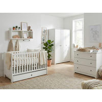 BABYZIMMER Mega-Set Thilo 6-tlg. - Schwarz/Weiß, Holzwerkstoff/Metall (1/1/1cm) - arthur berndt