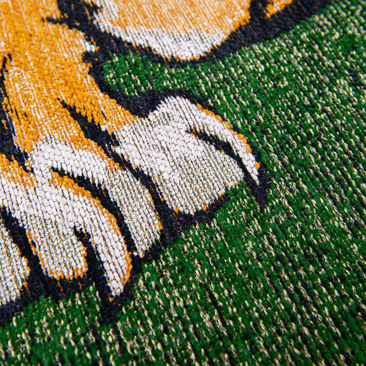 TEPPICH Green On Fire Pop Tiger 170/240 cm - Grün, Textil (170/240cm) - Louis De Poortere