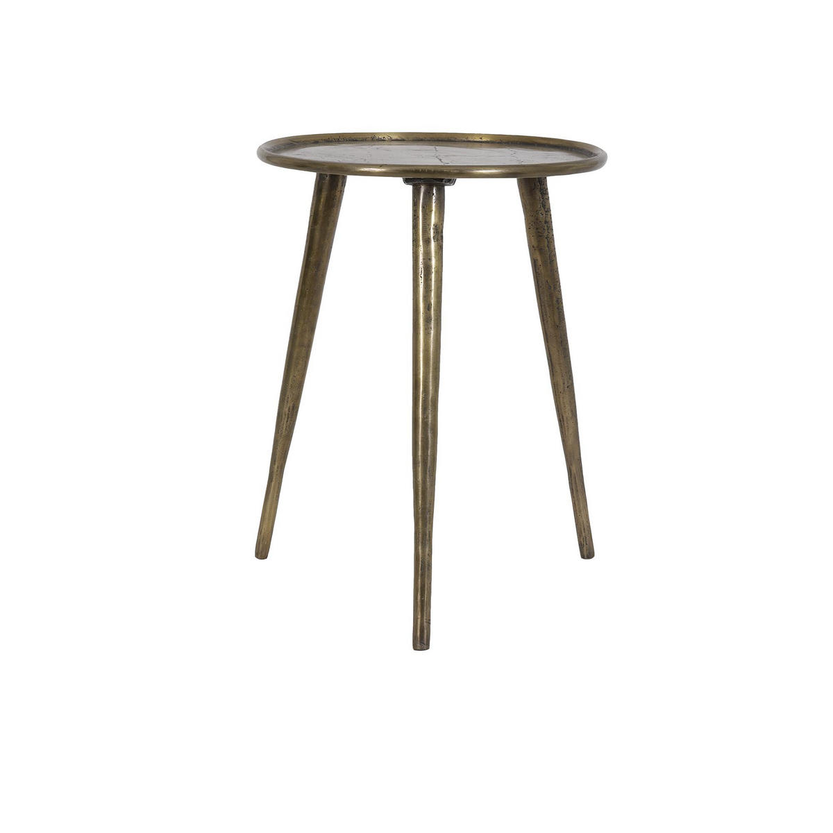 BEISTELLTISCH Babina Bronze Ø36/47 cm - Bronzefarben, Metall (36/36/47cm) - Light & Living