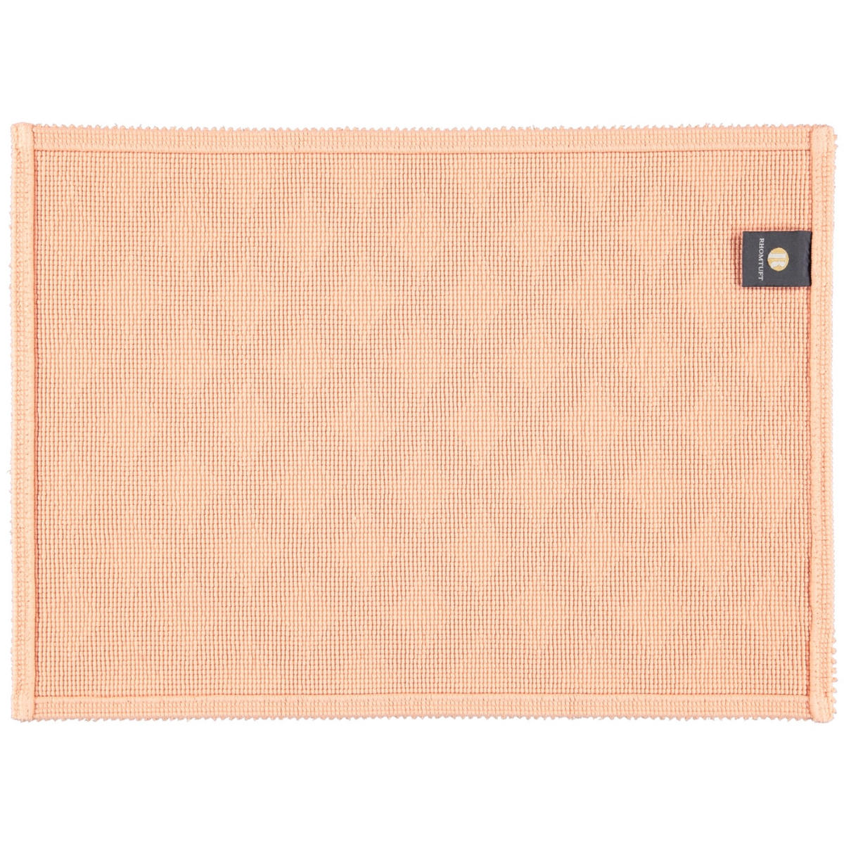 BADEMATTEN SEASIDE PEACH - 405 - Orange, Textil (50/70cm) - Rhomtuft