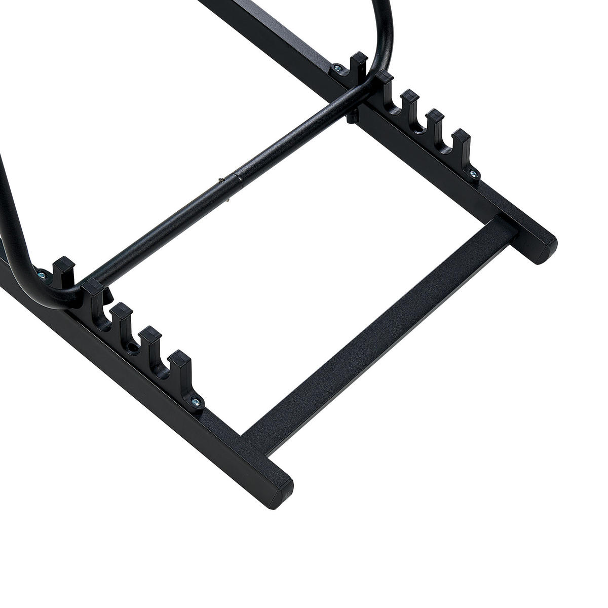 GARTENLIEGE schwarz/blau Locri II - Blau/Schwarz, Metall (60/79/95cm) - Beliani