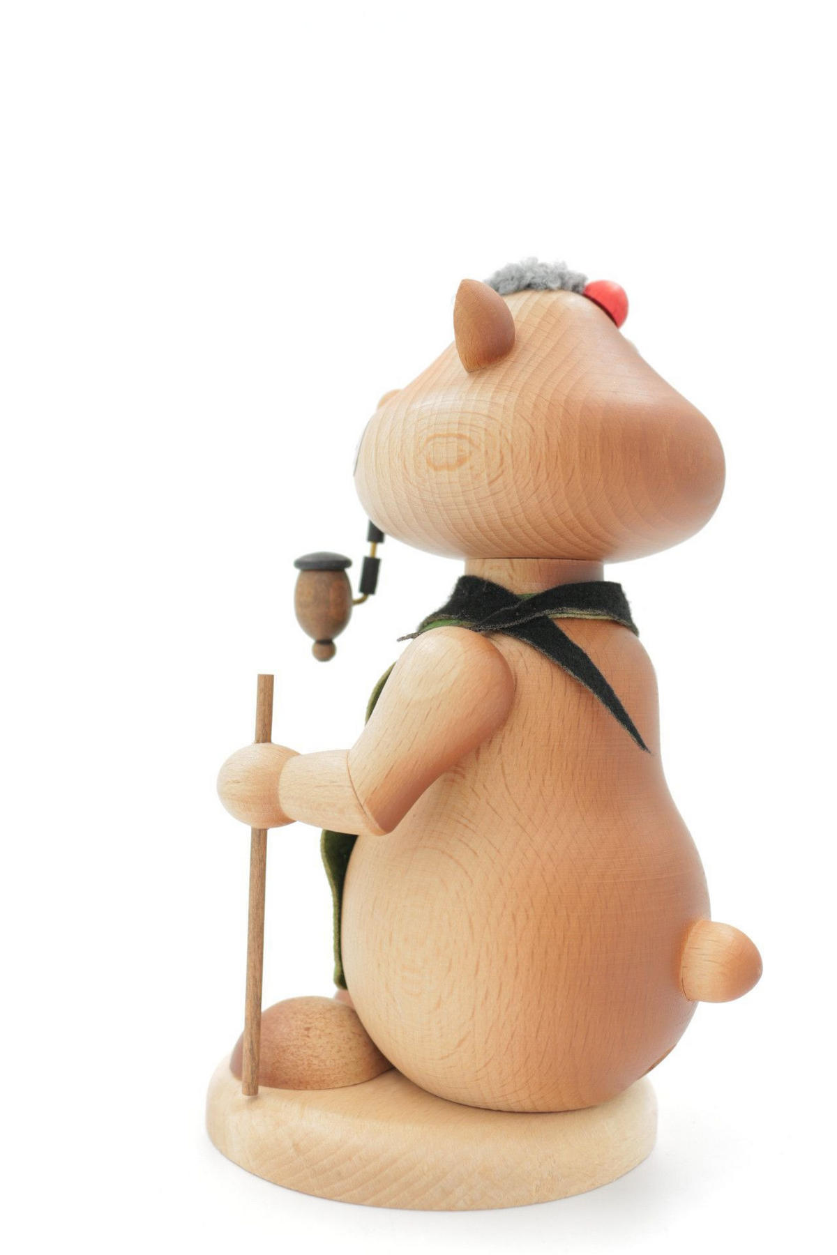 RAUCHFIGUR Hamster Kranker 18 cm - Multicolor, Holz (12/18/0.1cm)