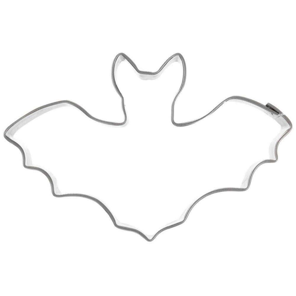 AUSSTECHFORM Fledermaus 8 cm Silber - Silberfarben, Metall (5.5/1.5/8cm) - Orion 
