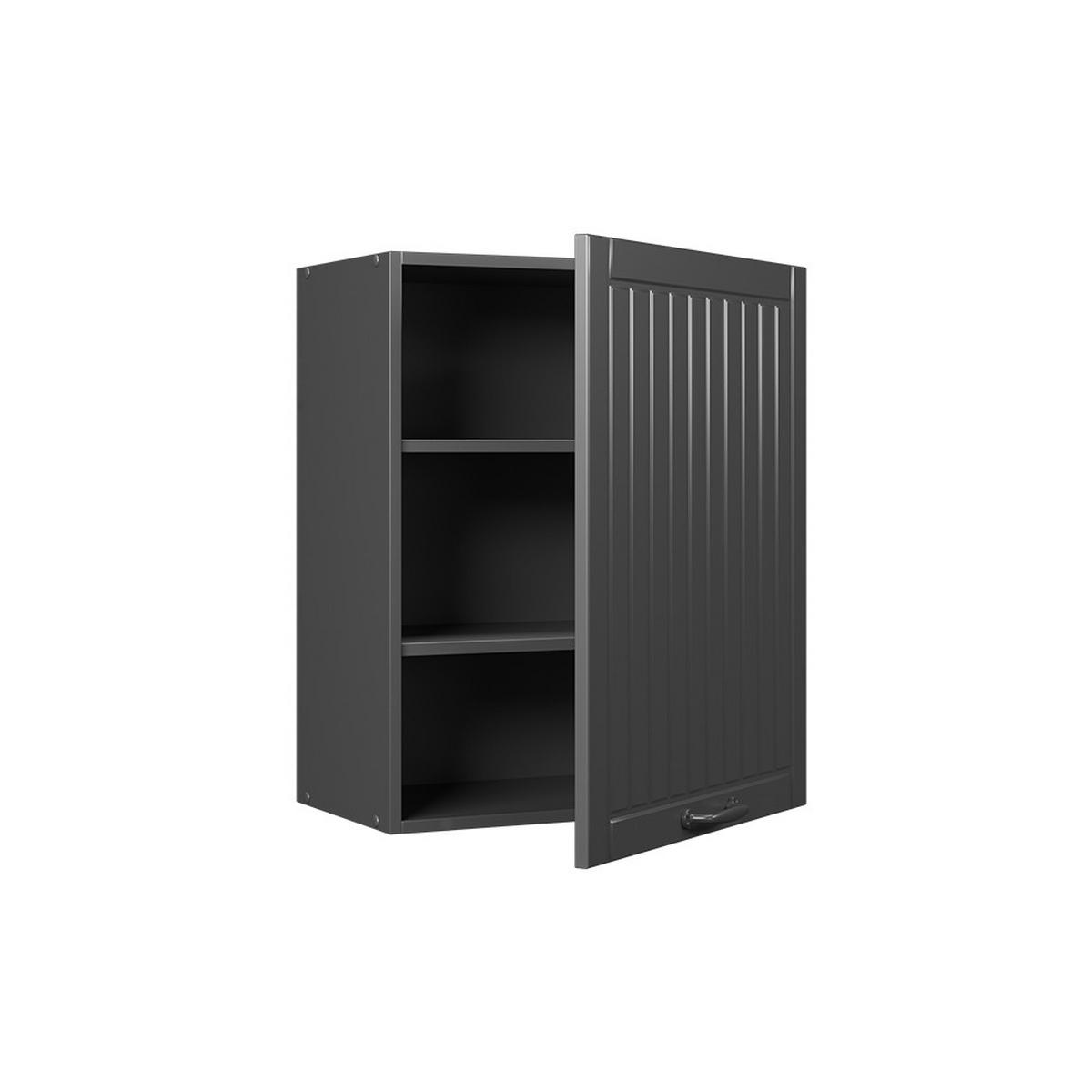 HÄNGESCHRANK Fame-Line, Dunkelgrau, 60 cm - Dunkelgrau/Anthrazit, Holzwerkstoff (60/72/34.1cm) - Vicco