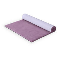TEPPICH in Felloptik 60x120 cm rose 60x120cm - Hellrosa, Textil (60/120cm)