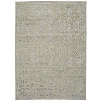VINTAGE-TEPPICH Silber Isabella 140/200 cm - Silberfarben, Naturmaterialien/Textil (140/200cm) - Atticgo