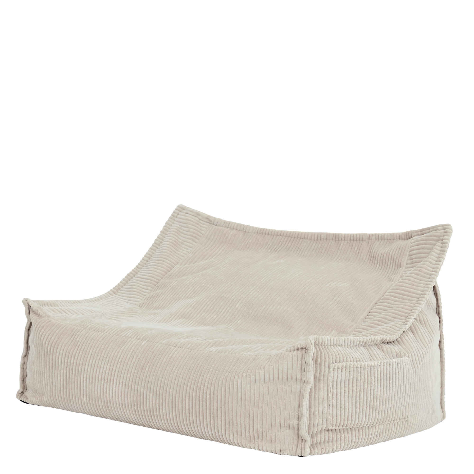 KINDERSITZSACK Sofa Francesco - Beige, Textil (107/60/67cm) - icon