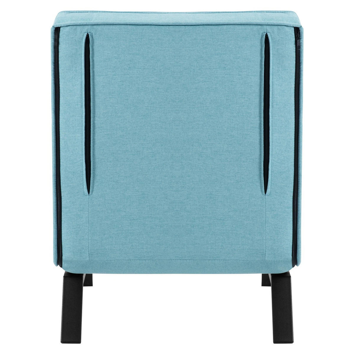 SCHLAFSOFA 3-in-1 Klappsofa Blau, 1 Stück, mit Kissen - Blau, Textil (65/75/78cm) - Kaket
