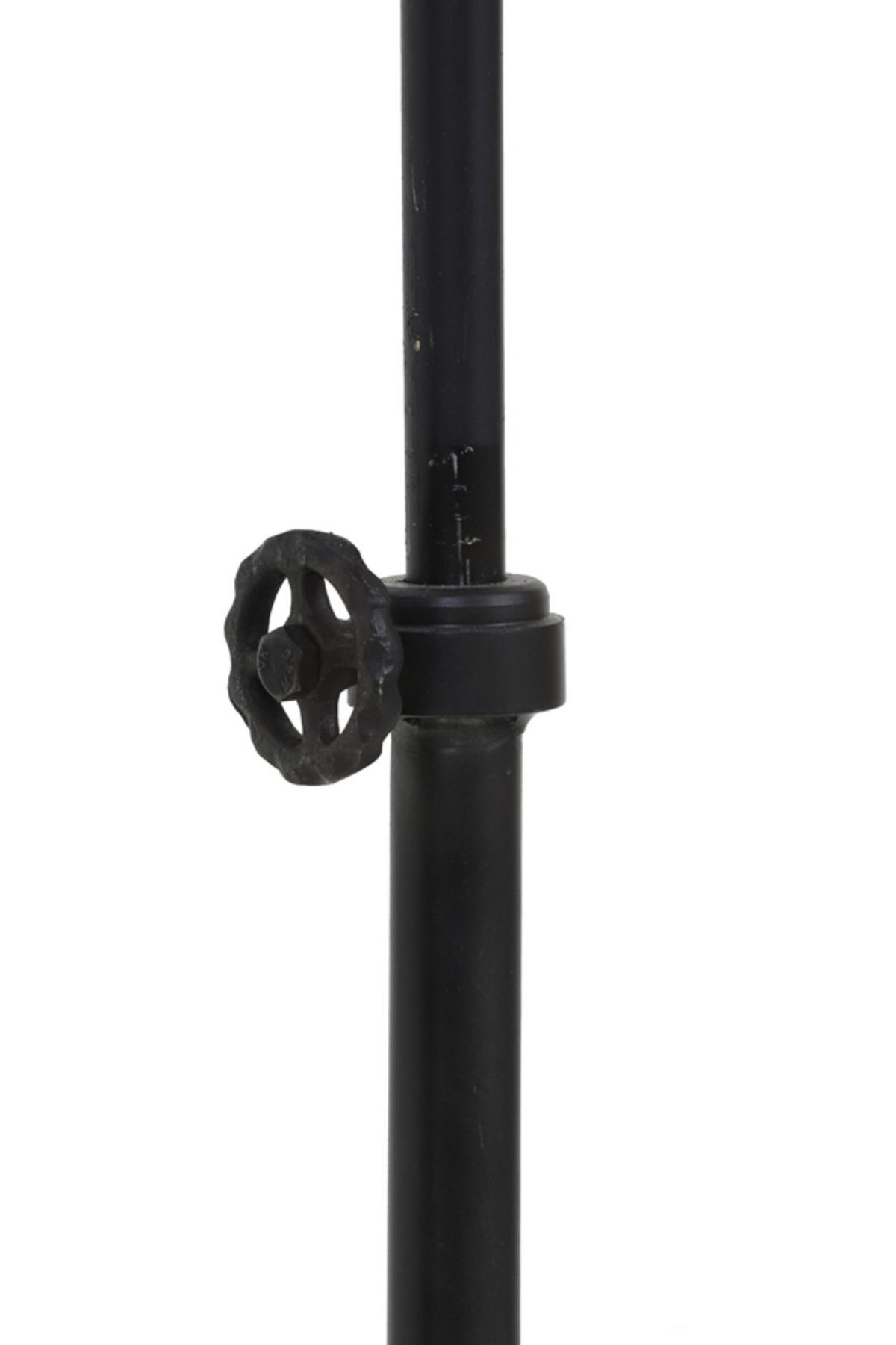 STEHLEUCHTE Jody Schwarz Ø40/165 cm - Schwarz, Metall (40/30/165cm) - Light & Living