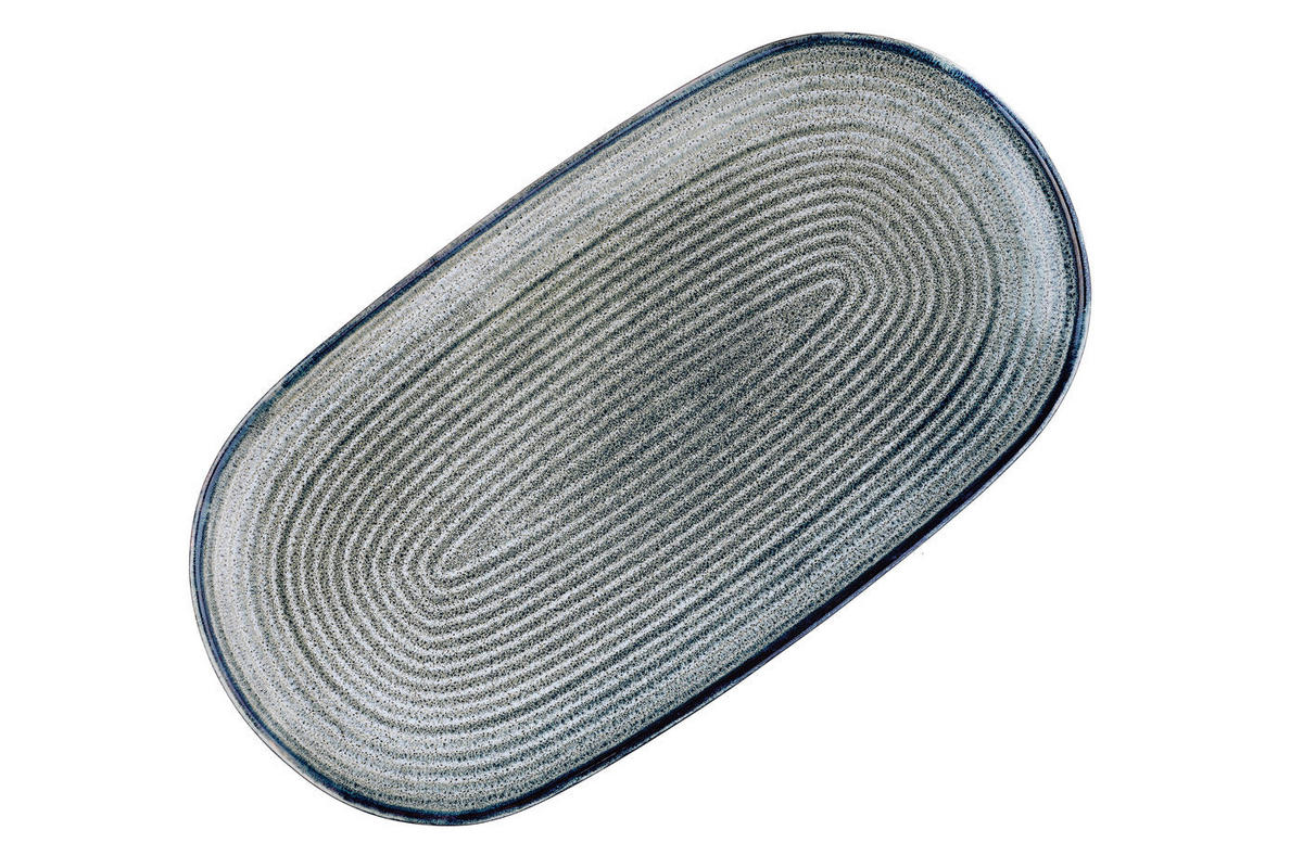 SERVIERPLATTEN Zen - 3er-Set - Natur - Grau, Keramik (1/1/1cm) - Björn