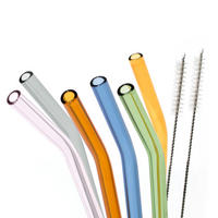 GLAS-TRINKHALME, bunt, Borosilikatglas - Multicolor, Glas (0.8/20cm) - bremermann