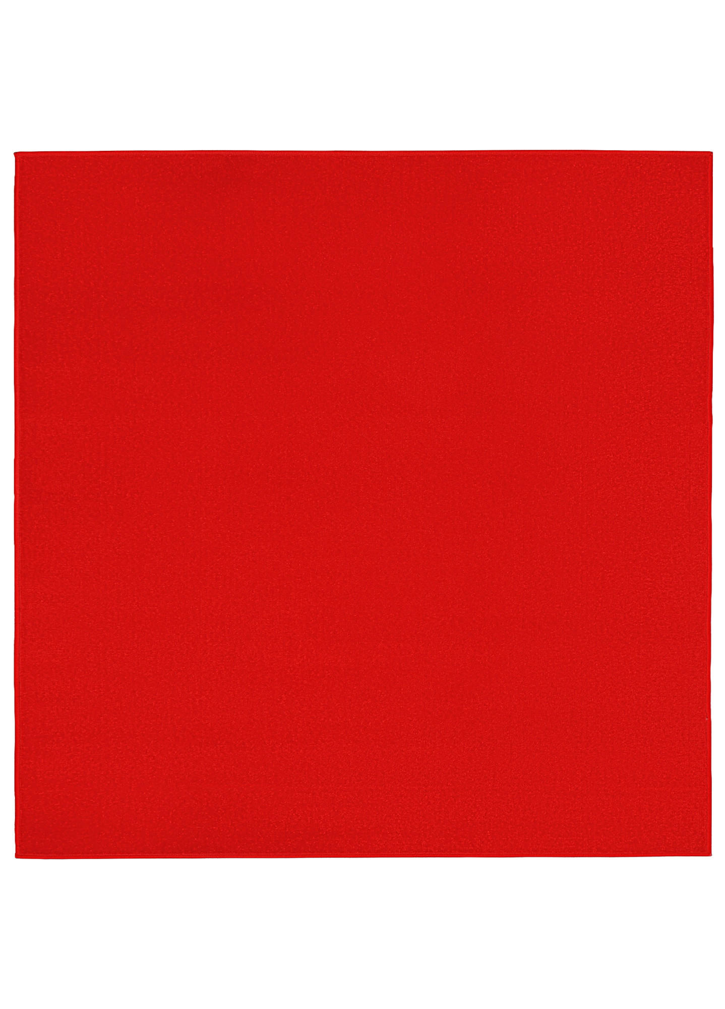 TEPPICH MONO SQUARE Rot 250/250 cm - Rot, Kunststoff (250/250cm) - Tapiso