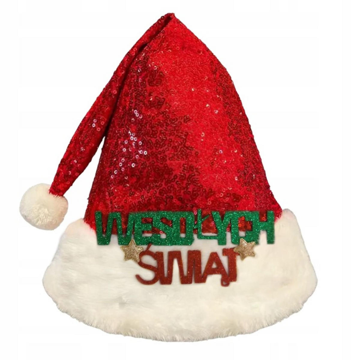 WEIHNACHTSMÜTZE Nikolausmütze - Dunkelgelb, Textil (15/40/15cm) - KRUMAD