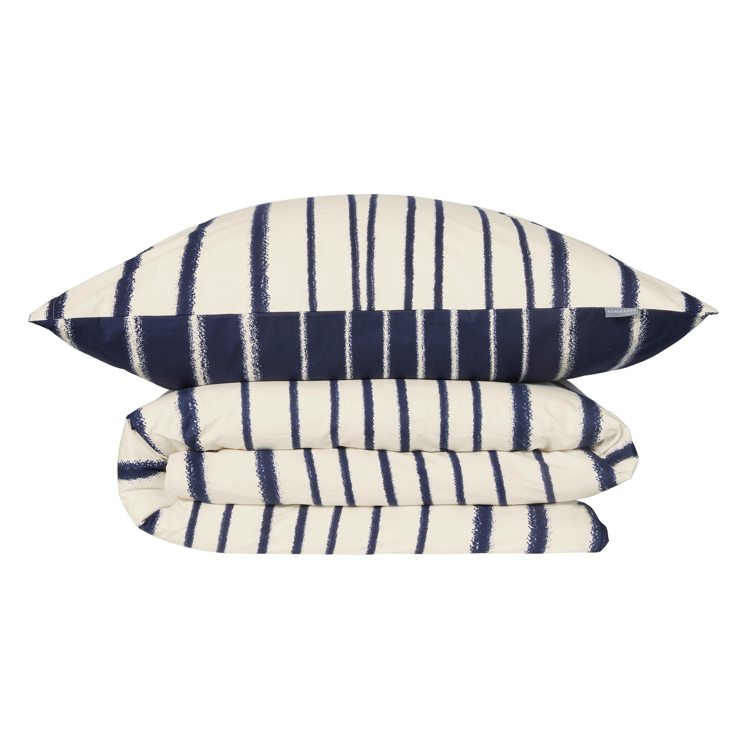 BETTWÄSCHESET Wesley - Renforcé - 2-teilig - 135 x 200 cm - Blau - Blau, Textil (135/200cm) - SCHIESSER