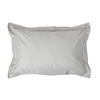 KISSENBEZUG Perkal mit Stehsaum, Fadendichte 200 - Grau, Textil (48/74cm) - Homescapes