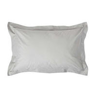 KISSENBEZUG Perkal mit Stehsaum, Fadendichte 200 - Grau, Textil (48/74cm) - Homescapes