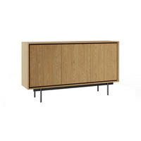 SIDEBOARD Vidia Dřevo - hnědá, kompozitní dřevo (149.6/85/38cm) - Petits-meubles