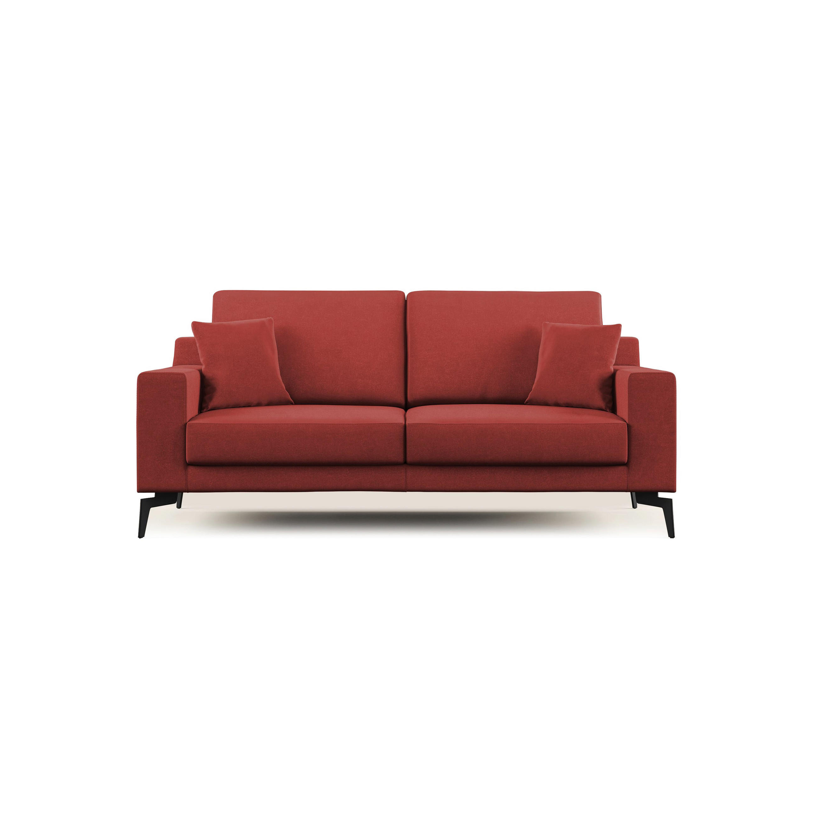 LINEARSOFA Prestige - Rot, Textil (146/95/91cm) - Divani.store