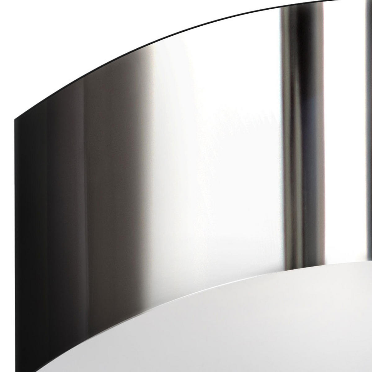 LED WANDLEUCHTE CARRE Chrom Silber - Silberfarben, Metall (11/18.5/45cm) - Wofi