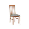 STUHL Nilo I, Holzfarbe: Erle - Eichefarben/Grau, Holz (43/96/48cm) - MIRJAN24