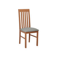 STUHL Nilo I, Holzfarbe: Erle - Eichefarben/Grau, Holz (43/96/48cm) - MIRJAN24