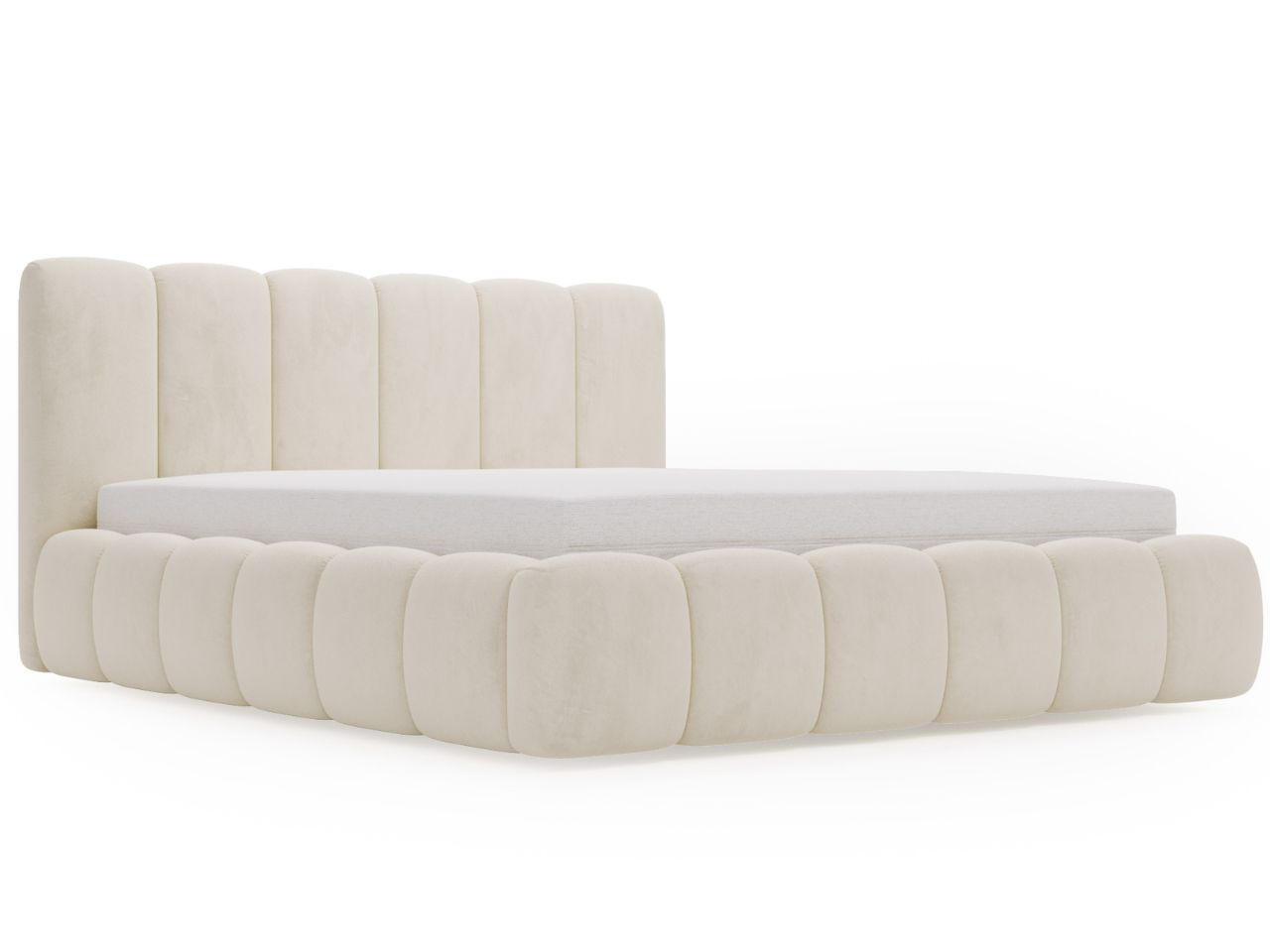 POLSTERBETT Royal 120x200 Beige - Beige, Textil (120/200cm) - Graingold